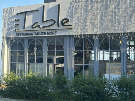 Tekirdağ'da yeni ismi ile the table restaurant hizmete girmiştir.
