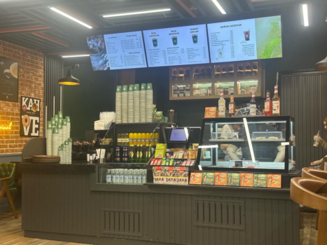 Üsküdar'da bulunan Albero coffee Modpos cafe otomasyon sistemleri ile çalışmaktadır.